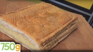 Recette de la Bande Dartois ou Feuilleté à la frangipane  750g [upl. by Agata273]