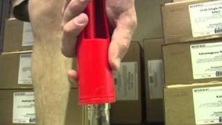 How to Use a Plastic Plunger Corker to Cork Wine Bottles [upl. by Sturrock]