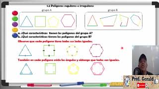 12 POLIGONOS REGULARES E IRREGULARES 5º GRADO [upl. by Ahsercul]