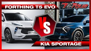 FORTHING T5 EVO VS KIA SPORTAGE  VERSUS  TORQUE [upl. by Merriman]