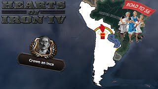 Restoring the Inca Empire as Peru in Road to 56  Hearts of Iron IV [upl. by Luca]