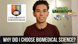 Why I Chose to Study Biomedical Science at the University of Birmingham amp Tips Applying to Uni [upl. by Dine]