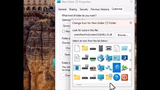 How to chang folder icon [upl. by Neirrad]