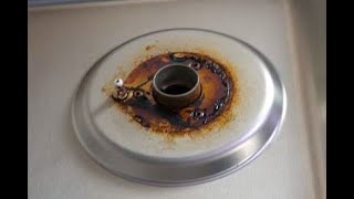 How to Clean BurntOn Grease From a Stainless Steel Cook Top [upl. by Adikam]