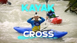 Let us introduce you to Kayak Cross the new event added to Canoe Slalom at the Paris 2024 Olympics [upl. by Jami]