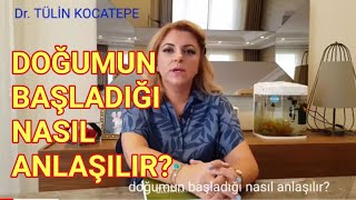 Normal doğumun başladığı nasıl anlaşılır Ne zaman hastaneye gitmek gerekir [upl. by Lothar]