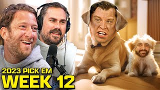 The Old Dog Vs The Young Pup  Pick Em Week 12 [upl. by Desdee]