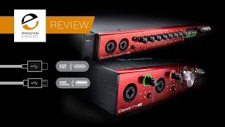 Focusrite Clarett 2Pre amp 8Pre USB Audio Interfaces  Expert Review [upl. by Eskill971]