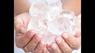 ❄️Automassaggio al viso con il ghiaccio  Ice cube face massage  Tutorial Home spa [upl. by Anitsrihc]