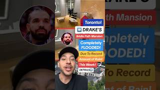 Torontos DRAKEs Bridle Path Mansion Completely FLOODED toronto drake [upl. by Otsedom388]