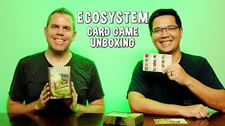 Unboxing Ecosystem  Nature Card Game [upl. by Ocirred]