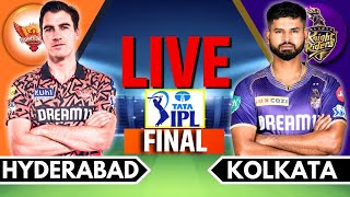 IPL 2024 Live KKR vs SRH Final  IPL Live Score amp Commentary  Kolkata vs Hyderabad Live [upl. by Siddra252]