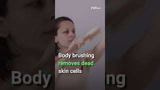 Body Brushing Benefits Of Dry Brushing For A Glowing Smooth Skin exfoliating glowingskin [upl. by Wiskind]