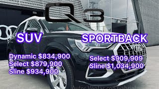 COMPRA tu NUEVO Audi Q3 2024 Precios y Motores TODAS LAS VERSIONES DISPONIBLES [upl. by Coop]