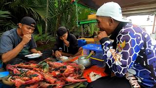 Mancing dan masak udang pepes kemangi hingga bermalam di sungai [upl. by Ettelimay]