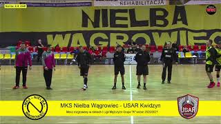 Mecz LIVE Nielba Wągrowiec  USAR Kwidzyn [upl. by Atikram]