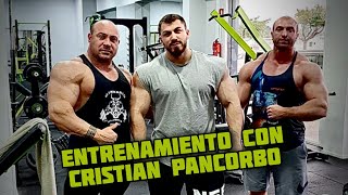 ENTRENAMIENTO CON CULTURISTA PROFESIONAL OPEN CRISTIAN PANCORBO IFBB PRO [upl. by Pippo]