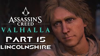 Hunwald  Lincolnshire  A noble escort  Assassins Creed Valhalla Walkthrough Gameplay Part 16 [upl. by Aker]