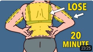 Exercise to lose back fat for women Weight loss exercise for back fat [upl. by Corell]