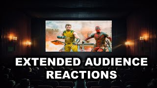 Deadpool amp Wolverine Insane Audience Reactions Extended Premiere Night Spoilers [upl. by Yojenitsirk507]