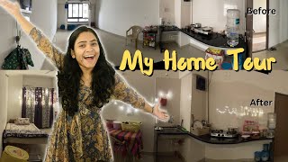 My Home Tour  Corporate Life Pune  1 BHK Apartment Living my Best Life  Nimisha Pathak [upl. by Mokas]