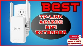 Best TP Link AC1200 WiFi Extender Review [upl. by Elfie]