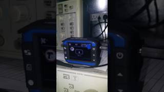 Car DVR Radar Detector combo testing by Simulator [upl. by Anelec447]