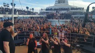 ORDEN OGAN at FULL METAL CRUISE 2018  finale [upl. by Henson4]