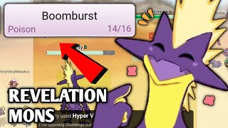 BOOMBURST BECOMES A POISON TYPE MOVE IN REVELATIONMONS [upl. by Flemings327]