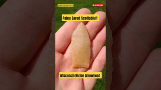 Wisconsin Arrowhead Scottsbluff Paleo Hixton Quartz Rock Native Artifact arrowhead [upl. by Tsui]