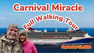 Carnival Miracle Full Walking Tour [upl. by Vachell]