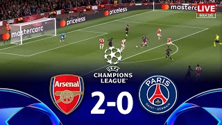 Arsenal vs PSG  Havertz Saka  202425 Champions League Full Match [upl. by Richmond]