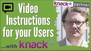 Video Instructions for your Knack Database Users [upl. by Corey]