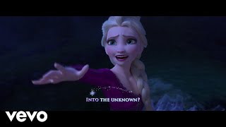 Idina Menzel AURORA  Into the Unknown From quotFrozen 2quotSingAlong [upl. by Fonville359]