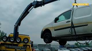 ONGELUK MET VRACHTWAGEN MEVROUW WAS NET GENEZEN VAN EERDERE AANRIJDING Leven van een berger 95 [upl. by Yhtak873]