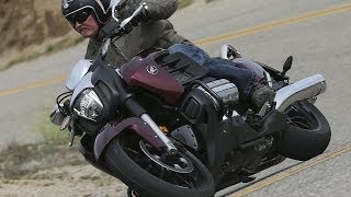 2014 Honda Valkyrie First Ride  MotoUSA [upl. by Euqnomod]