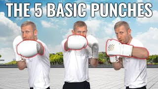 The Basic Boxing Punches Explained  How amp Why [upl. by Yliram]