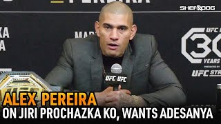 Alex Pereira  UFC 295 Post Fight Press Conference [upl. by Uziel]