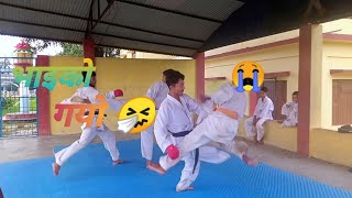 Trening ma k vayo aaj ta 🥋😈 karate worldkarate rafael judo [upl. by Hodgkinson]