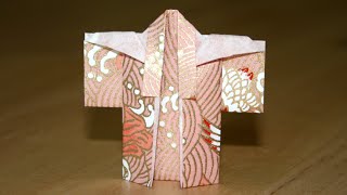 Origami  Kimono Senbazuru [upl. by Nylhtac]