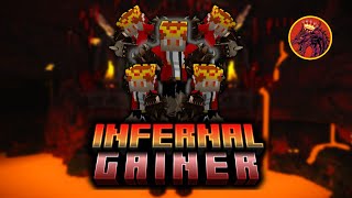 Minecraft Epic Fight Mod  Infernal Gainer Full Mod Review [upl. by Seadon668]