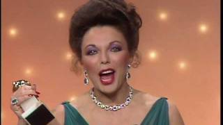 Joan Collins Wins Best Actress TV Series Drama  Golden Globes 1983 [upl. by Charpentier741]