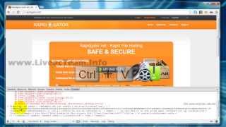 RapidGator Premium Login Using JavaScript Chrome [upl. by Kulda]