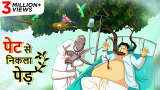 पेट से निकला पेड़  Hindi Kahaniya  Ssoftoons Hindi  Magical Hindi Stories [upl. by Adnauqaj]