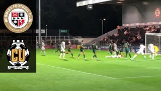 Bromley vs Cambridge United 33 Bromley win on penalties  EFL Trophy from the terrace [upl. by Ashbaugh]