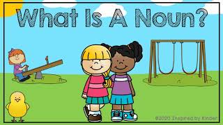 What is a Noun Nouns for KindergartenFirst Grade [upl. by Alle]