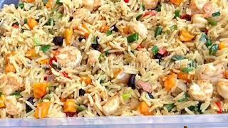 My Black beans and Shrimps fried rice recipe [upl. by Nirroc765]