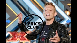 X Factor Uk 2017  Aidan Martin  Punchline  Lyrics by LyricsClub [upl. by Eniagrom698]