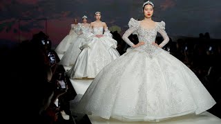 Julia Kontogruni Bridal Spring 2023  Barcelona Bridal Fashion Week [upl. by Madigan]