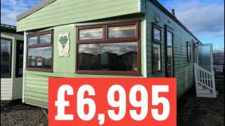 Offsite static caravan for sale Scotland UK double glazed amp central heated Cosalt Carlton 37x12 2bed [upl. by Sheffy]